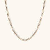 Wisteria Diamond Tennis Necklace